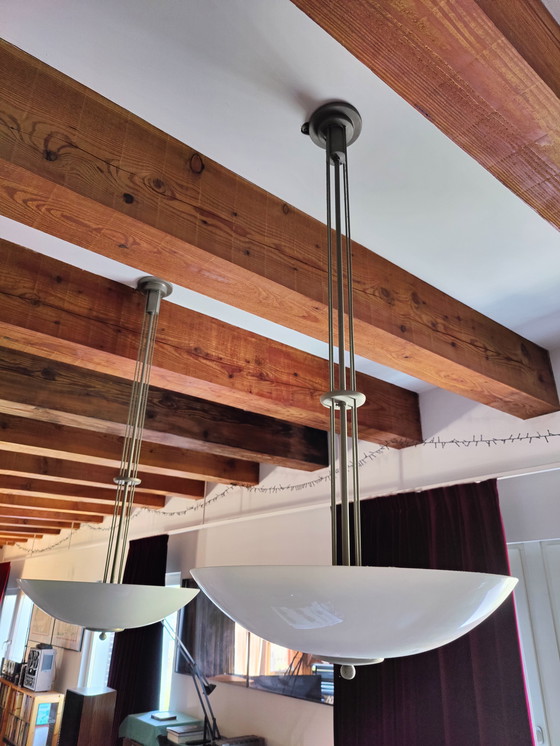 Image 1 of Lampade a sospensione a cinque tubi Gispen modello 1930