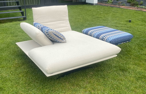 Koinor Seat/Lounge Bed + Ottoman
