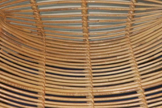 Image 1 of Mid Century bamboe-zand-ijzeren stoel, 1960