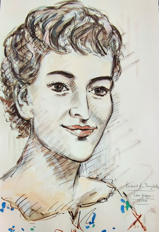 - Portrait d'une jeune femme