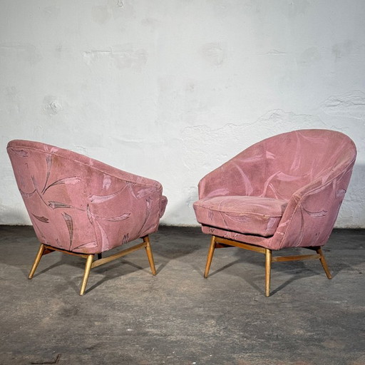 Twee Judit-fauteuils, Hongaars design, jaren 60