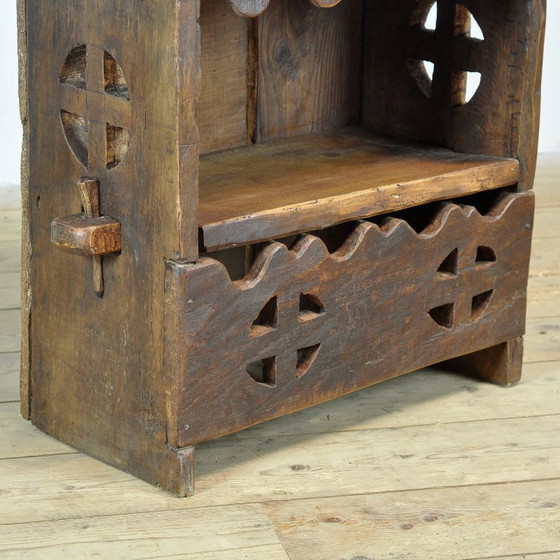 Cabinet d'art populaire roumain, vers 1950 – Meubles de rangement, Wood (photo 8 of 11)