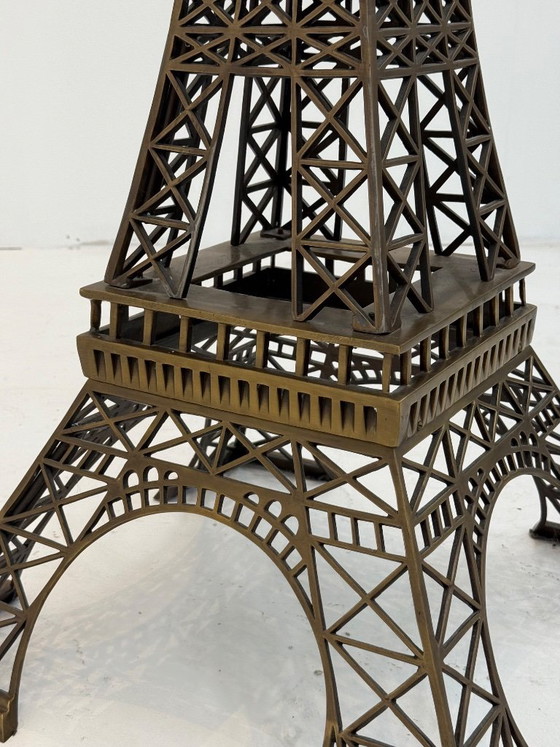 Image 1 of Sculpture de la Tour Eiffel | Bronze massif | Hauteur : 140 cm