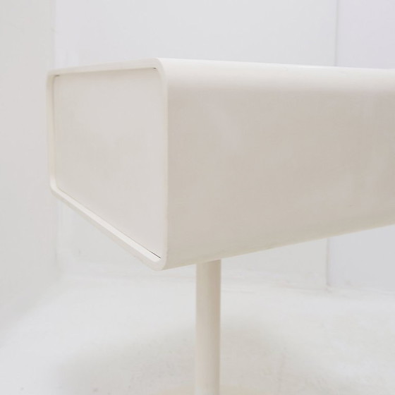Image 1 of Side table/bedside table in "tulip legs" style by Lusch Erzeugnis - Germany, 1970s