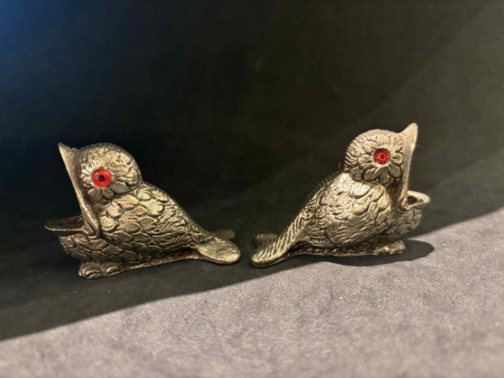 Image 1 of Antiques match hoders baby birds