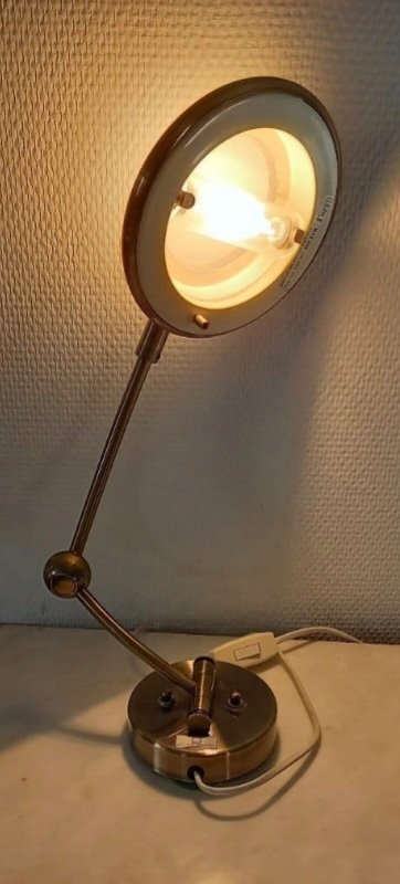 Schöne Jan des Bouvrie Wandlampe Messing 90er Boxford Holland – Boxford Holland BV, Tischlampen, Glass, Brass (photo 2 of 6)