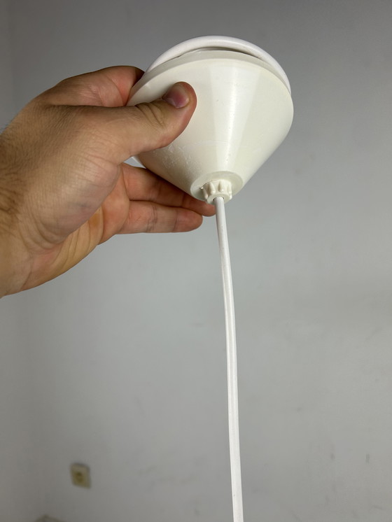 Image 1 of Vintage chrome pendant lamp Lisa Johansson-Pape for Orno