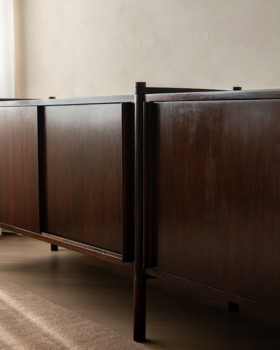 Credenza Archimede in palissandro di Hirozi Fukuoh per Gavina, anni '60 – Credenze, Wood (photo 6 of 24)