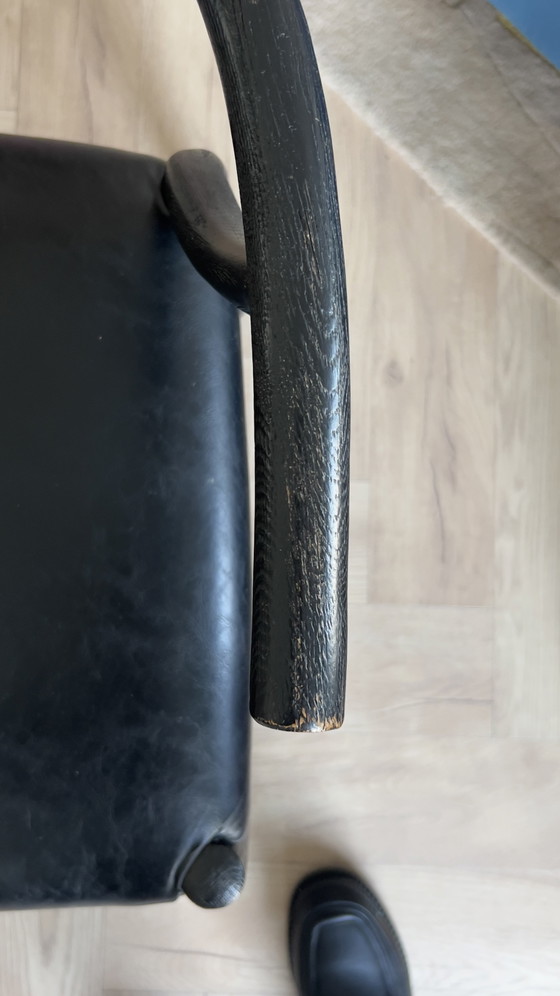 Image 1 of 7 chaises Wishbone sur mesure