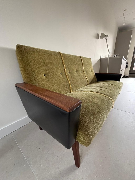 Canapé vintage (fauteuil et canapé trois places)