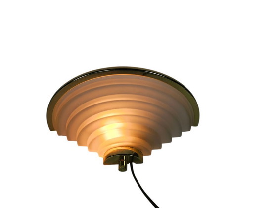 Image 1 of Applique vintage - Style Hollywood Regency - Verre pressé - Années 80