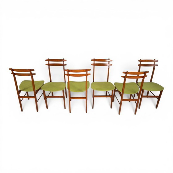Image 1 of Ensemble de 6 chaises de salle à manger par Amma Torino, 1960