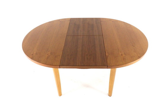 Image 1 of Round extendable dining table 'Rudolstadt' vintage
