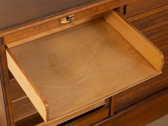 Art Deco rolluikkast – Archiefkasten, Wood, Brass (photo 13 of 14)