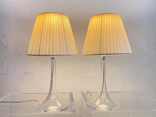 2 table lamps Flos Miss K Soft Design Philippe Starck