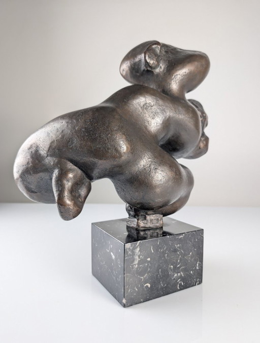 Bronze Sculpture "La Liberté", Attributed to Jacques Zwobada 1940s