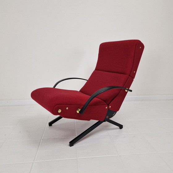 Image 1 of Chaise longue inclinable P40 par Osvaldo Borsani pour Tecno, années 1950