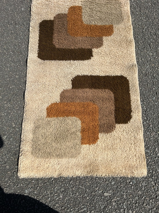 Image 1 of Vintage space age/pop art rug