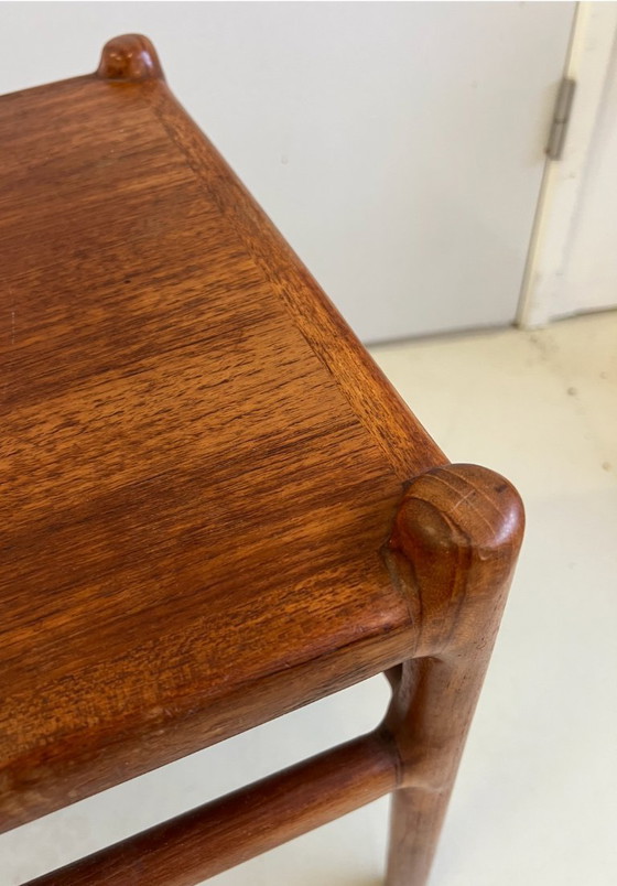 Image 1 of Mid-Century  modern scandinavian coffee table in Rio rosewood, model by Henning Korch for Cf christiansen silkeborg