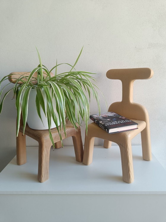 Een paar vintage Italiaanse kinderstoelen – Canova & Eurotoys, jaren 70/80 – Hockers en poefs, Plastic (photo 11 of 11)