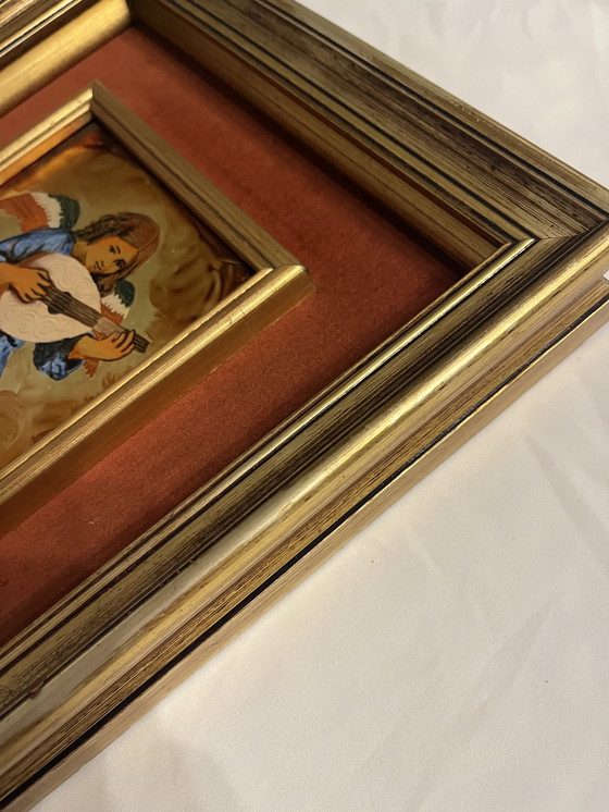 Image 1 of Peinture à la feuille d'or