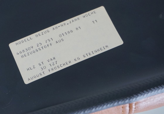 Image 1 of Juego de dos sillas de oficina Fröscher de Burkhard Vogtherr, 1970