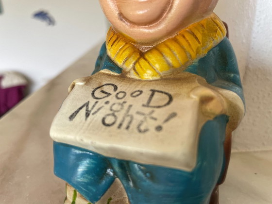 Image 1 of Japanische Kitsch-Keramik-Fix-Öllampe aus Keramik