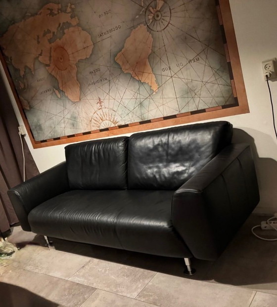 Image 1 of Rolf Benz 250 black leather