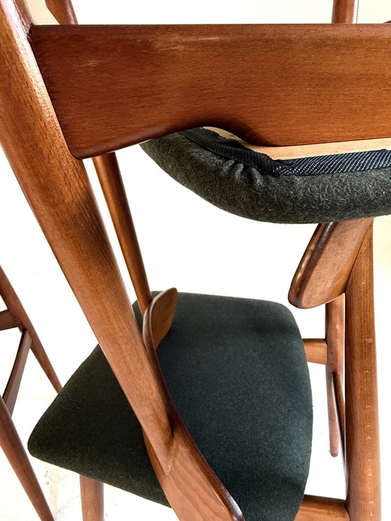 Image 1 of 6 sedie da pranzo restaurate, Habeo '60