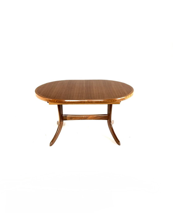Image 1 of Vintage extendable teak dining table, Denmark 1960s