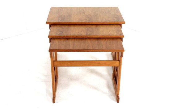 Image 1 of Tavolini impilabili Trioh Denmark 'Fugdal' vintage