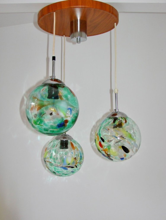 Image 1 of Suspension vintage des années 1980.