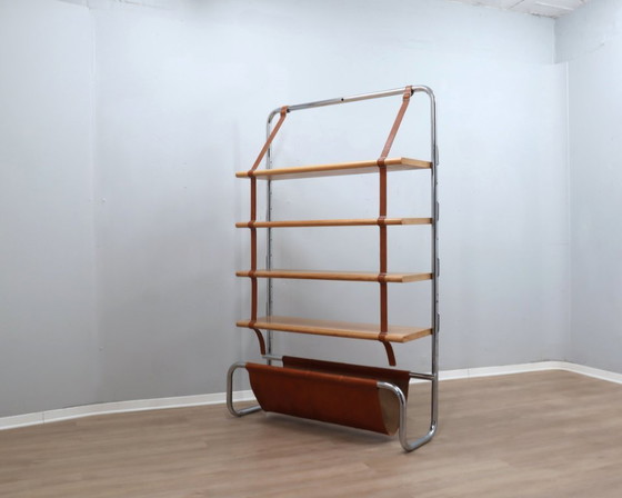 Image 1 of Bibliothèque géante de Luigi Massoni pour Poltrona Frau 1970