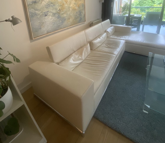 Image 1 of De Sede Ledersofa mit Chaise Longge