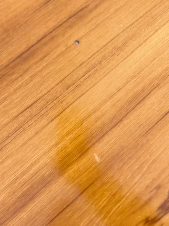 Image 1 of Mesa de comedor de teca de mediados de siglo / Escritorio Labofa / Mesa de cocina / Mesa de oficina / Mesa de madera