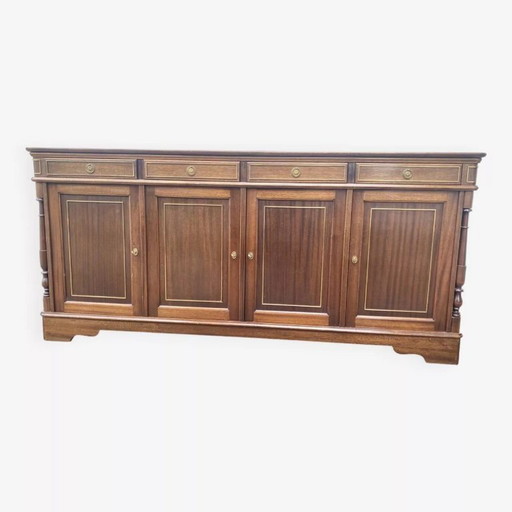 Louis Philippe style mahogany sideboard