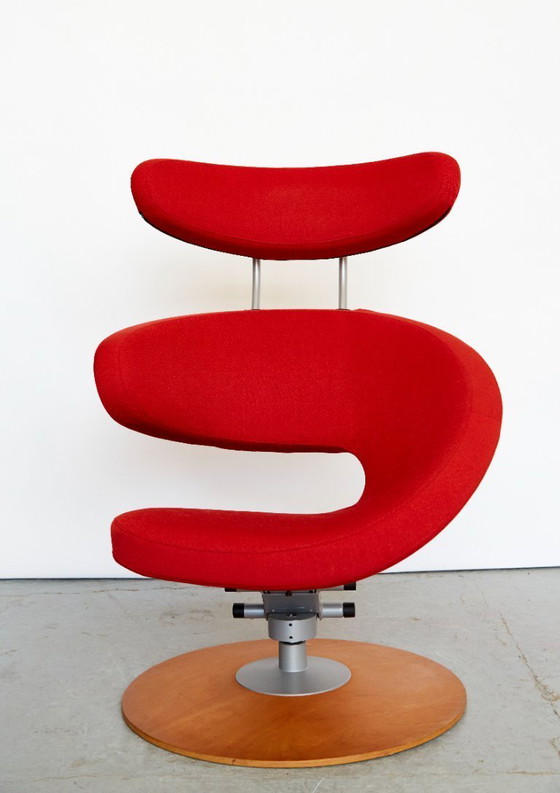 Image 1 of Fauteuil Lounge & Ottoman Peel par Olav Eldøy Asu pour Stokke