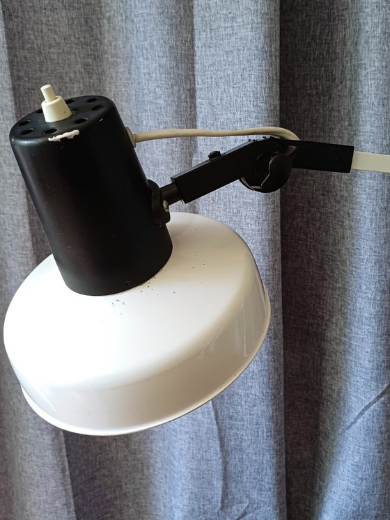 Image 1 of Vintage architectenlamp wit/zwart