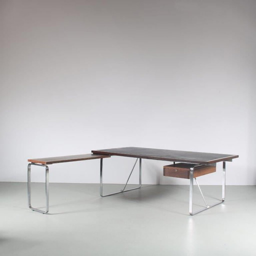 L-shaped Desk by Jorge Lund & Ole Larsen for Bo-Ex, Denmark 1960