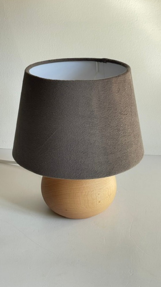 Lampada da Tavolo in Legno Grezzo COREP Begles – COREP FRANCE, Lampade da tavolo, Velluto (photo 14 of 23)