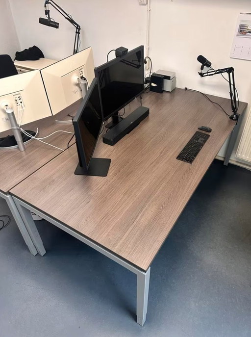 Scrivania 200x100 cm - Altezza regolabile