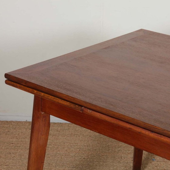 Image 1 of Extendable oak dining table from the 1950s