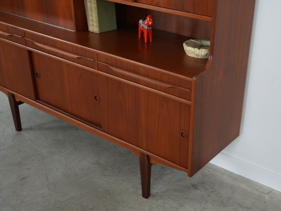 Image 1 of Teakhouten dressoir, Deens design, jaren 60, productie: Denemarken