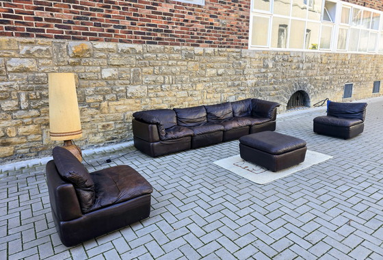 Image 1 of Modulaire bank vintage jaren 60 70 banken mid-century jaren 60 70 modulaire bank