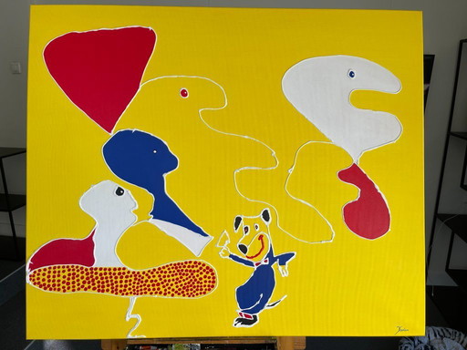 A la santé de la vie ! 120x100