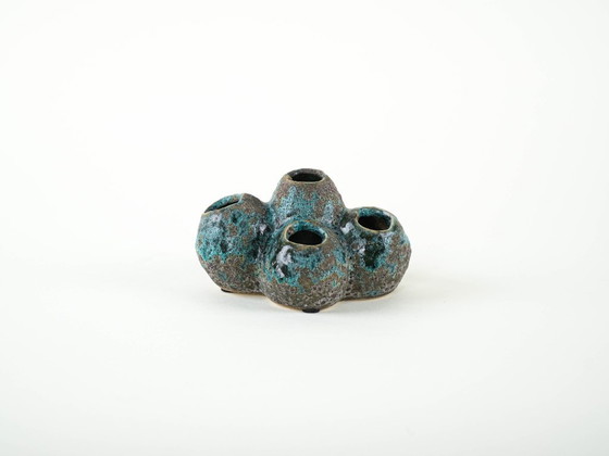Image 1 of Ceramic vase – flower frog, Danish design, 1960s, made in Denmark