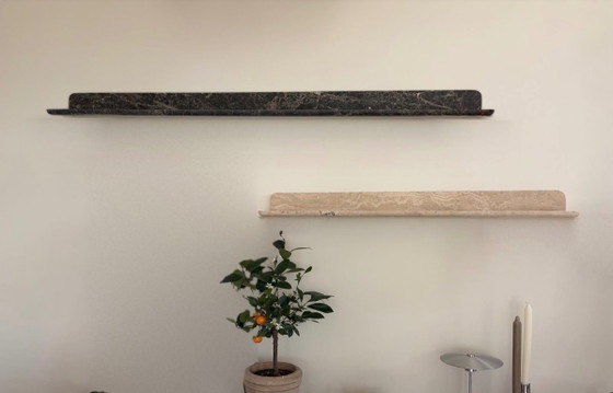 Mensola a muro Bolia Aire travertino, 100 cm, come nuova, Decorazioni murali, Beige (foto 12 di 12)