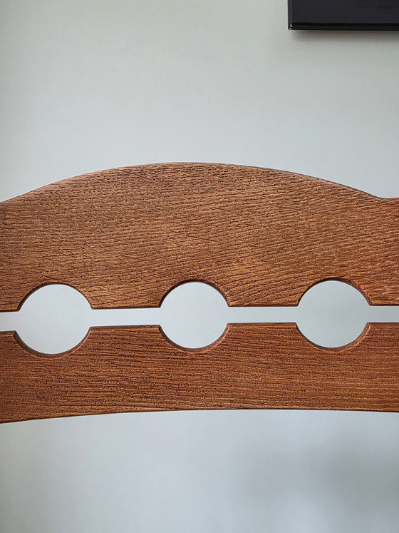 Image 1 of Sedie da pranzo brutaliste Topform in rovere – set da 6