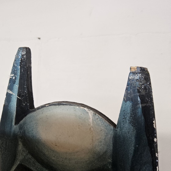 Image 1 of Statue / découpe / figurine Batman en bois faite à la main