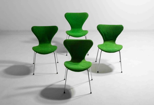 Set van 4 F. Hansen stoelen